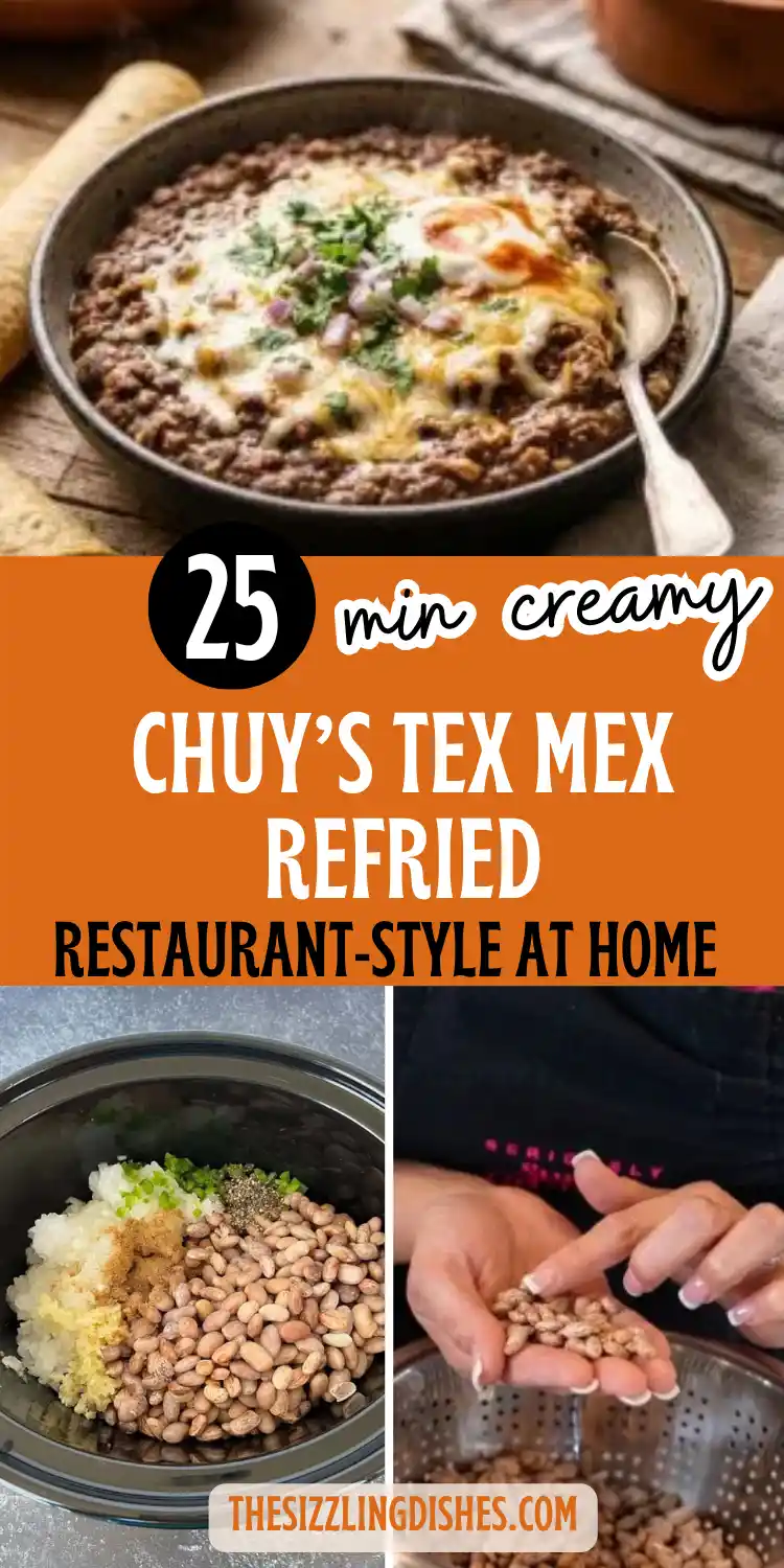 Chuy’s Tex Mex Refried Beans Recipe (Creamy, Restaurant-Style at Home)
