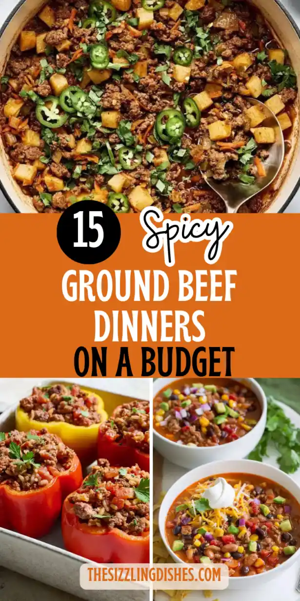 15 Spicy Ground Beef Dinners on a Budget