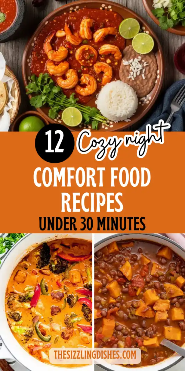 30-Minute Spicy Comfort Food: 12 Cozy Night Recipes