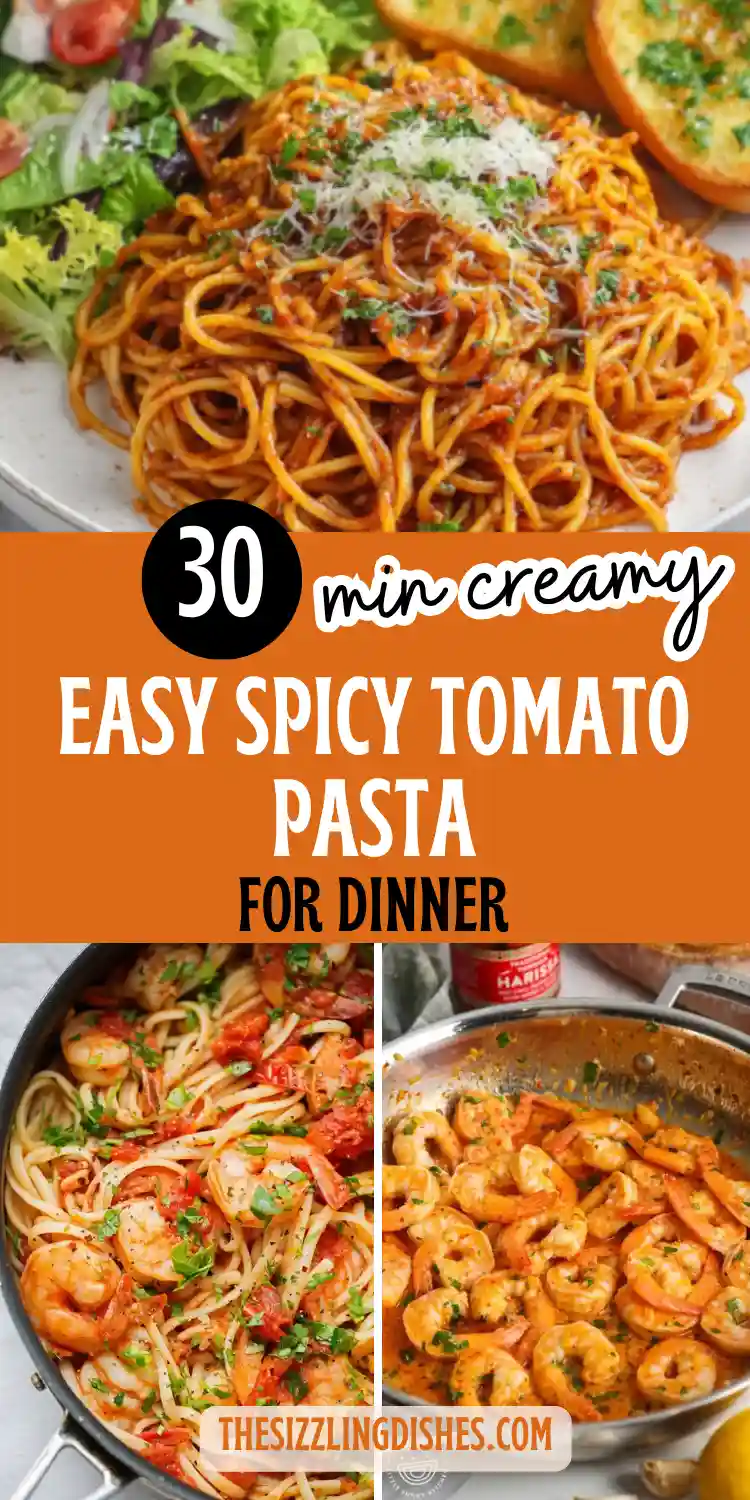 Easy Spicy Tomato Pasta (30-Minute Creamy Recipe)