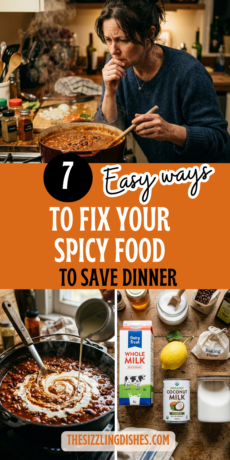 How to Fix Too-Spicy Food (Easy Ways to Save Dinner)