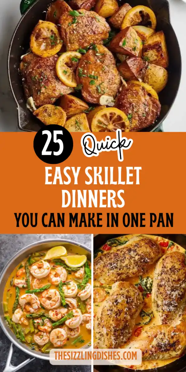 25 Easy Skillet Dinners You Can Make in One Pan