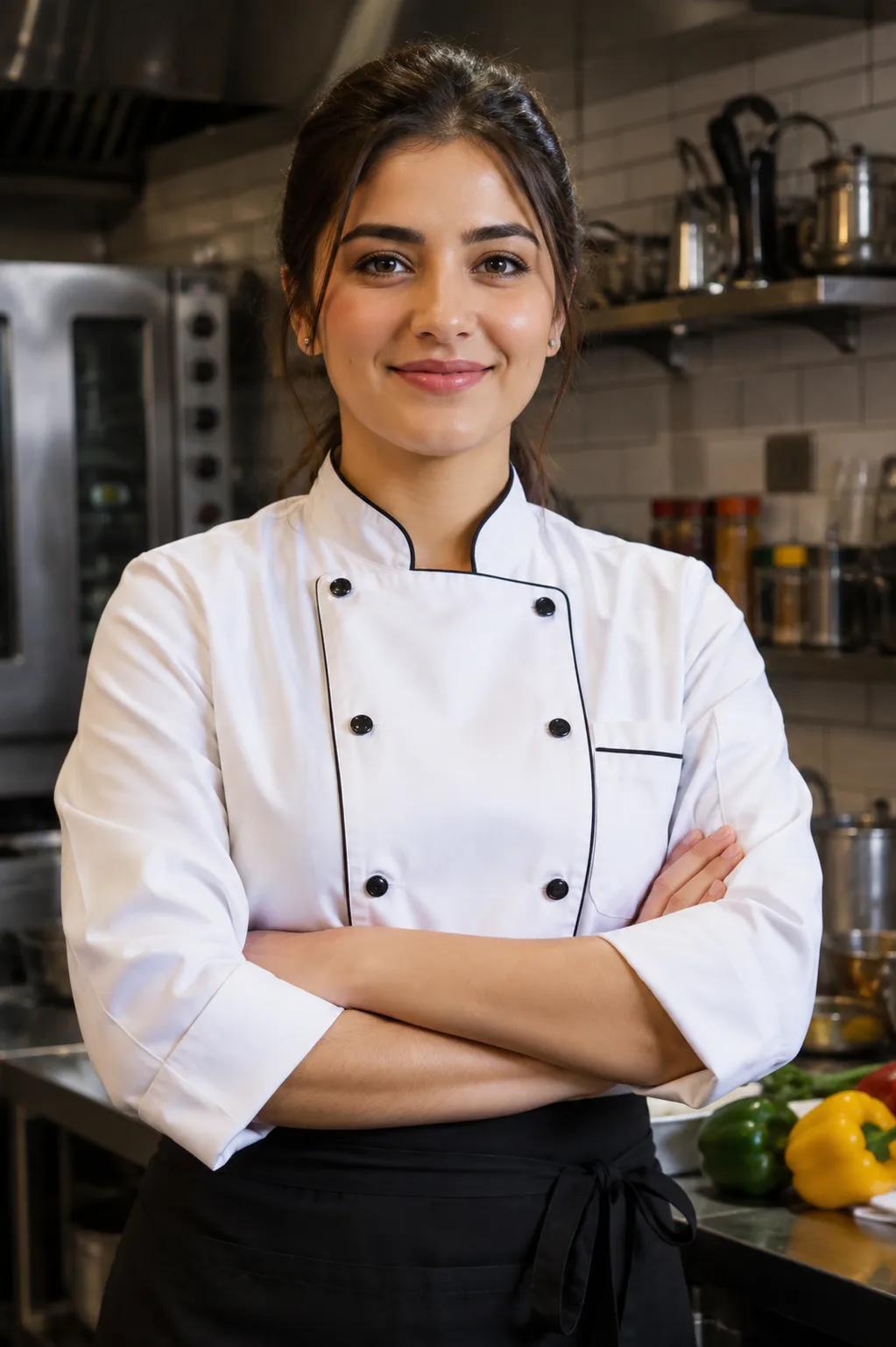 Maha, the cook behind The Sizzling Dishes