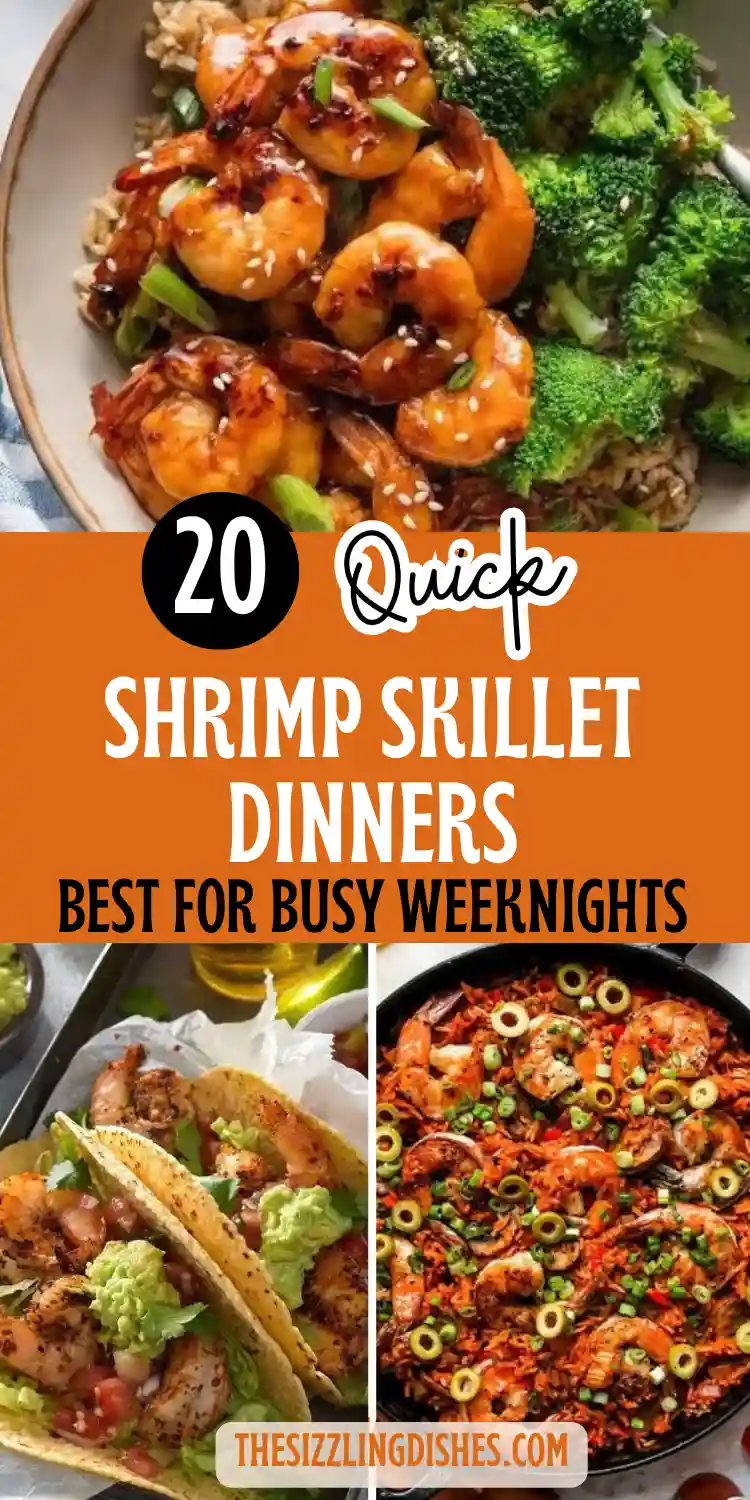 20 Shrimp Skillet Dinners Ready Fast