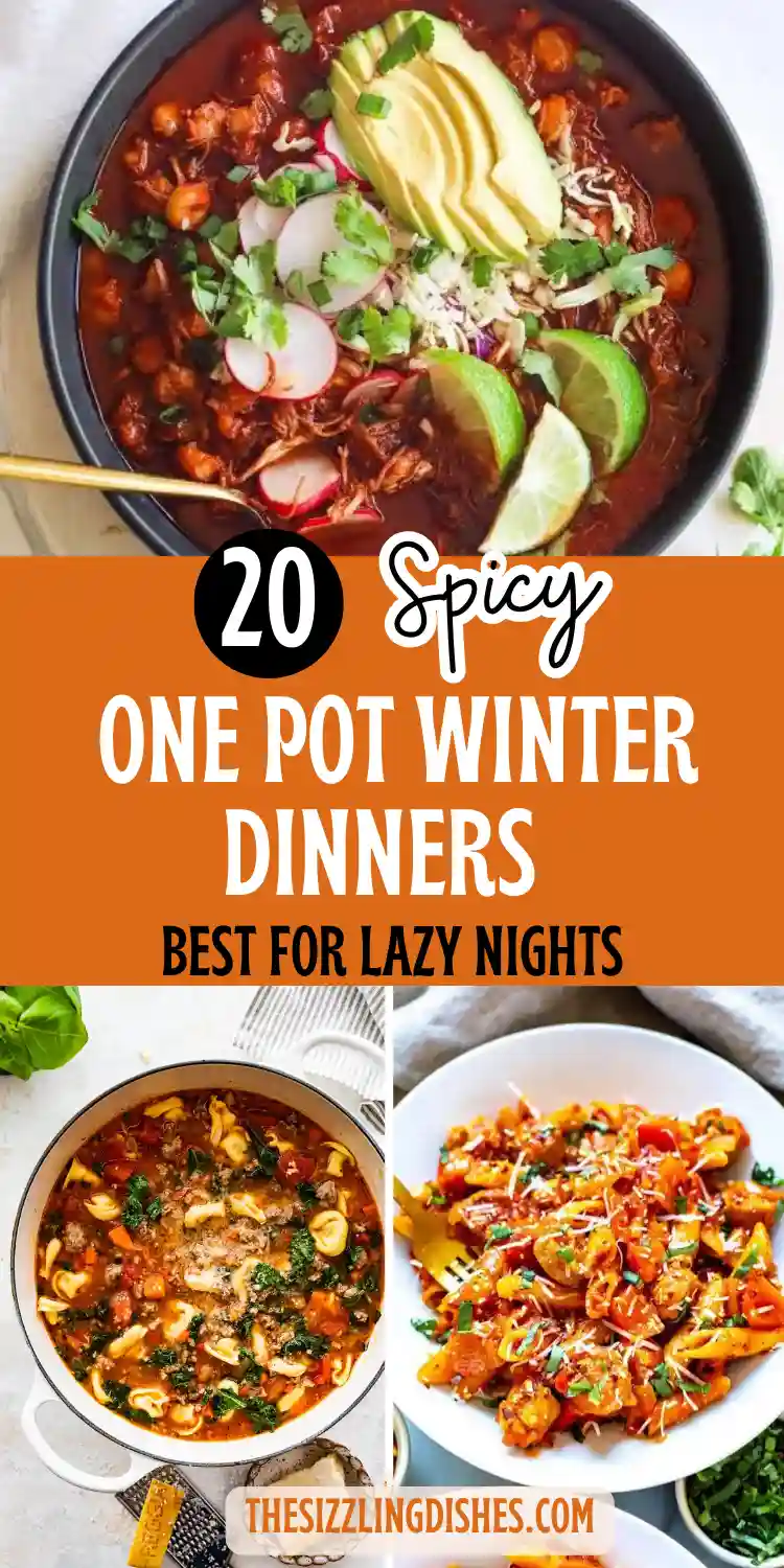 20 Spicy One Pot Winter Dinners for Lazy Nights