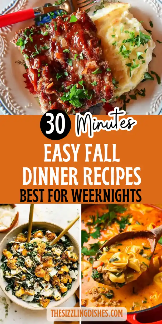 30 Easy Fall Dinner Recipes Ready in 30 Minutes